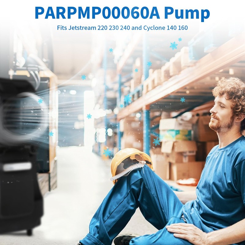PMPR0006 Pump Replace PARPMP00060A The Cyclone 140 & 160 Portable