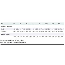 Corflex 6" Knee-O-Trakker-S