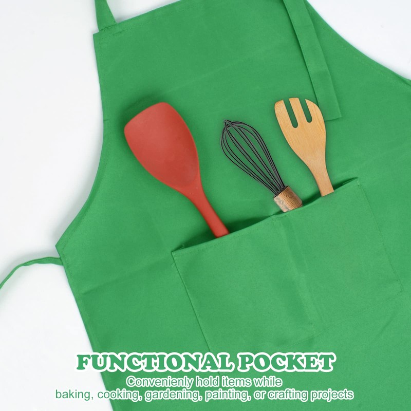 Sinland Kids Apron with Pocket 2 Pack Children Chef Apron
