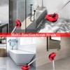 Fazlynyi Spin Mop Replacement Handle and Mop Base Replacements for