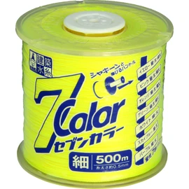 Takumi Seven Color Water Thread, Yellow, Fine Line, 4800, 162.4 ft (500 m)