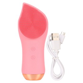 Electric Face Cleanser Waterproof 5 Vibration 3 Temperature Remove Skin Dirts Facial Cleansing Brush