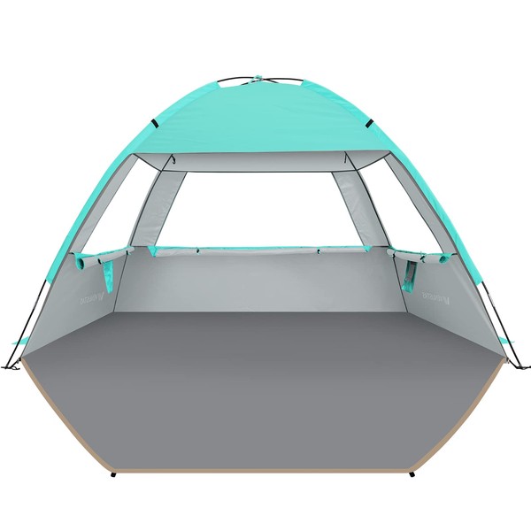 Venustas Beach Tent Sun Shelter for 3/4-5/6-7/8-10 Person, UPF 50+