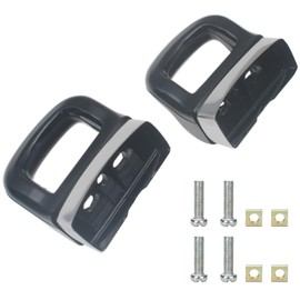 OZXNO 2 Pcs Replacement Handles for Pots and Pans Universal Pot Short Side Handles for 2 or 1 Hole Type