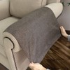 NOYOURS Couch Arm Covers, Anti-Slip Sofa Armrest Cover for Recliner,