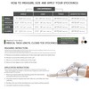 Truform Surgical Stockings, 18 Mmhg Compression For Men And Women,