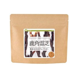 Health & Wild Grass Tea Center, Kazuno Reishi Tea, Reishi Tea, Made in Japan, Additive-free, 100% Powder, 1.4 oz (40 g)