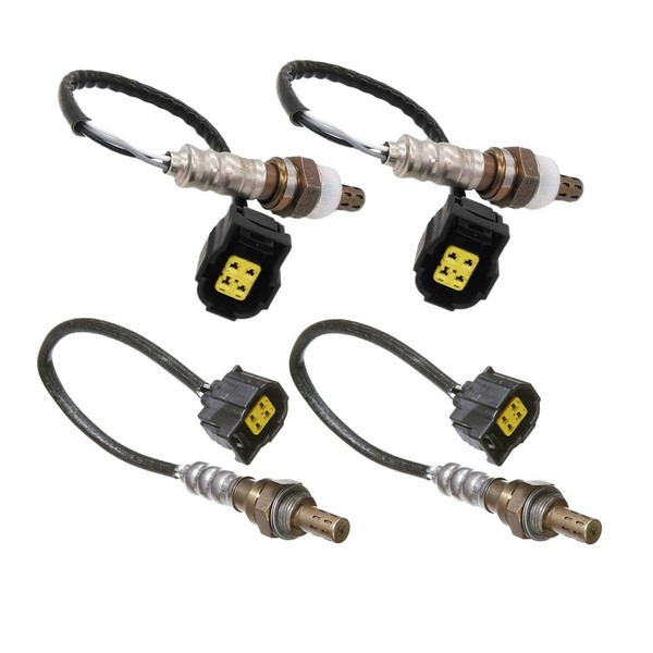 Maxfavor 2Pcs Upstream And 2Pcs Downstream Oxygen O2 Sensor Replacement