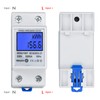 LCD Digital Electricity Meter AC Meter DIN Rail KWh Meter