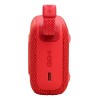 Bocina JBL Go 4 JBLGO4 portátil con bluetooth waterproof roja