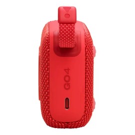 Bocina JBL Go 4 JBLGO4 portátil con bluetooth waterproof roja