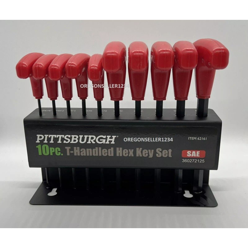 Pittsburgh BRAND NEW 20 PC ALLEN T HANDLE WRENCH METRIC