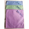 Norwex Suede Mke-up Remover Face Cloth Set),blue, purple and green