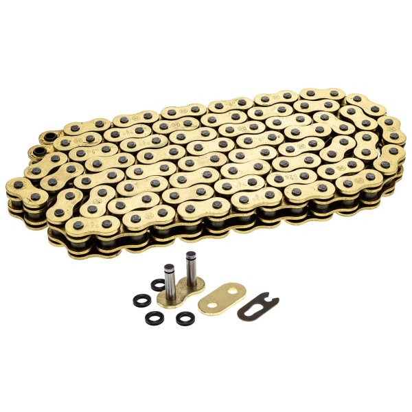 NICHE Gold 520 X-Ring Chain 110 Links With Connecting Master