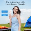 LifePlus Portable Fan Handheld Fan Personal Fan USB Rechargeable Small