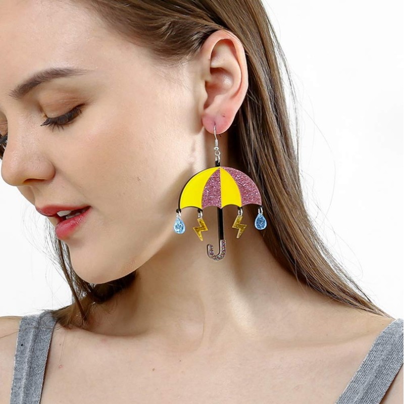 CutieJewelry Womens Umbrella Weather Costume Dangle Cute Pretty Earrings