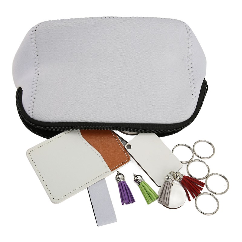 32 Pcs Sublimation Blanks Products Double Sided DIY Sublimation Heat
