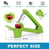 SCHVUBENR Cherry Pitter Tool - Stainless Steel Cherry Corer Pitter