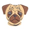R&M Pug Face 3.5" Cookie Cutter Stainless Steel