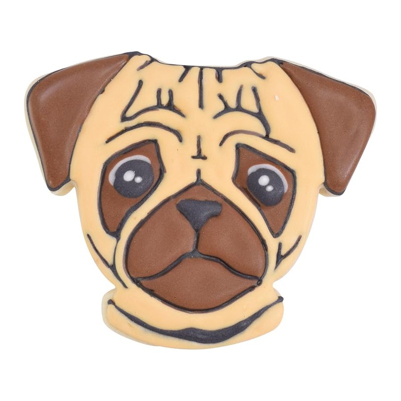 R&M Pug Face 3.5" Cookie Cutter Stainless Steel