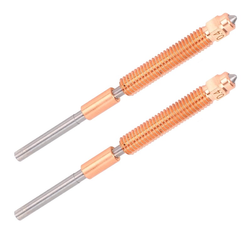 Quick Swap Nozzle with TI Alloy Heat Width Integrated Nozzle