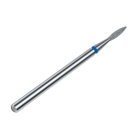 Staleks Pro Diamond Router Bit Sharp Flame Blue Ring - Nail Cutter Attachment for Manicure and Pedicure - Diamond Grinding Attachment for Electric Nail Cutter (FA11B016/8)