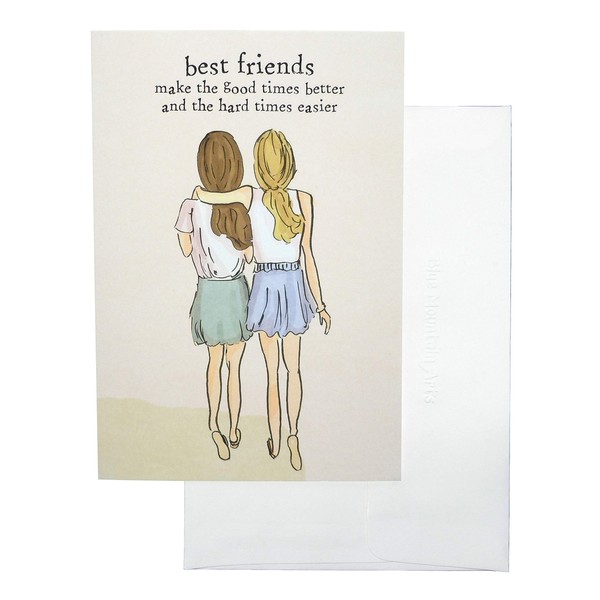 Blue Mountain Arts Greeting Card “best friends make the good