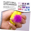 Vaguelly 1 Box Detachable Fluffy Balls Nail Art Decorations Nail