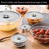 Stainless Steel Cover Bowl 7.1in Universal Lid for Pots Pans