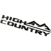 1Pc High Country Emblem Rear Tailgate Letter Logo Car Badge