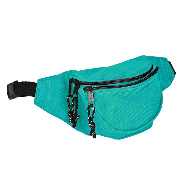 DALIX Fanny Pack w/ 3 Pockets Traveling Concealment Pouch Airport