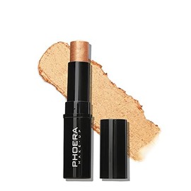 AQUAPURITY Phoera ® Makeup Shimmer Skin stick Highlighter Contour Concealer Makeup Stick Buildable Cream to Powder formula (401 CRYSTAL)… (403 Trophy)