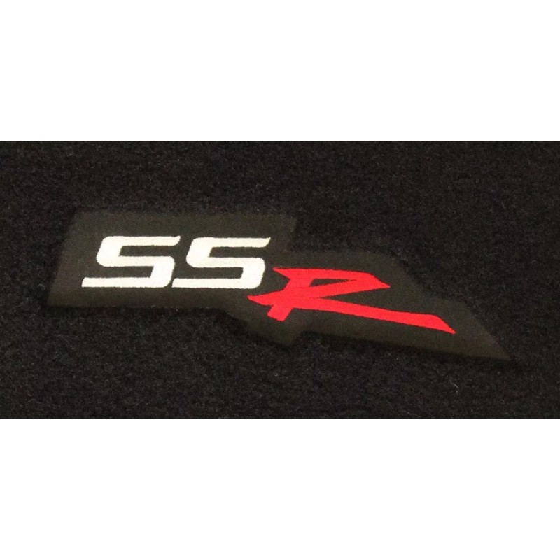 AFM NEW! BLACK Front Floor Mats 2003-2004 CHEVY SSR EMBROIDERED