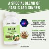 NaturalSlim Garligin - Garlic Capsules with Ginger - Blood Pressure