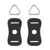 EMSea 2 Pairs Camera Strap Eyelet Split Adapter Camera Strap