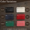 ASIAN ZACCA bhs0009 Compact Wallet, Long Wallet, Leather, Long Wallet,