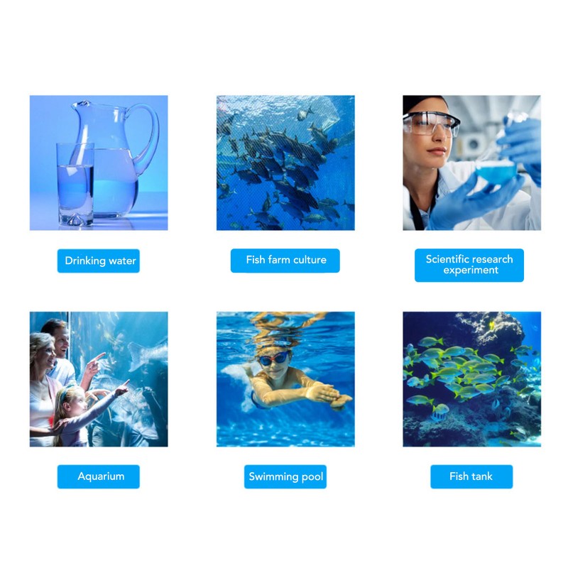 Bluetooth Water Tester EC TDS SALT S.G TEMP 5 in