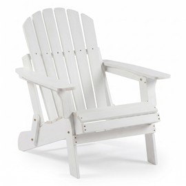 Gefaxi Oversize Wooden Outdoor Folding Chair with Armrest