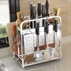 Kitchen Utensils Organizer Stainless Steel Cutting Board Chopsticks Spoons Kitchen