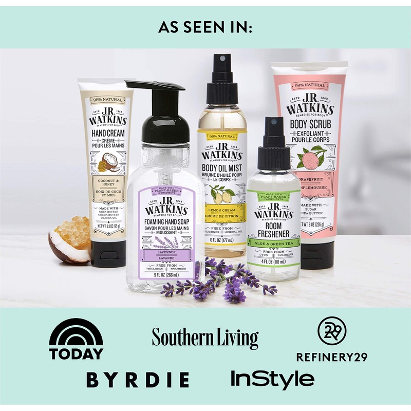 J.R. Watkins Hand Soap Refill, Aloe and Green Tea 34