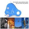 Rope Gripper, Climbing Safety Outdoor Climbing Mountaineering Rappelling Aluminium Rope