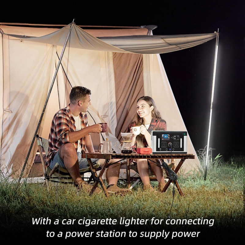 12V LED Exterior Light Bar Kit Dimmable Camping String Lights