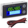 DROK 48v Golf Cart Battery Meter, 10-100v Digital Volt Meter