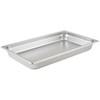 Winco 2.5-Inch Deep Full-Size Anti-Jamming Steam Table Pan, 25 Gauge,