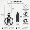Heavy-Duty Kitchen Scissors for Food Prep – Stainless Steel Shears