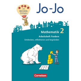 Jo-Jo Mathematik - Allgemeine Ausgabe 2018 - 2. Schuljahr: Arbeitsheft Fordern