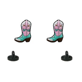 Cowgirl Boot Apparel Pin Badge Pin Lapel Pin Unisex Yazzle Dazzle Cow Pig Sheep Farm Barn Cowboy Cowgirl Saddle Hat Boots Cactus Range Bull Steer Spurs Bridle Yeehaw Howdy Horseback Set of 2