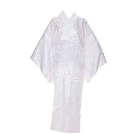 Kyoto Kimono Town, Tailored Single Clothing, Nagajuban, White Type, With Hanging Collar, L Size, white