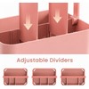 Portable Shower Caddy for Bathroom Storage – Adjustable Dividers &