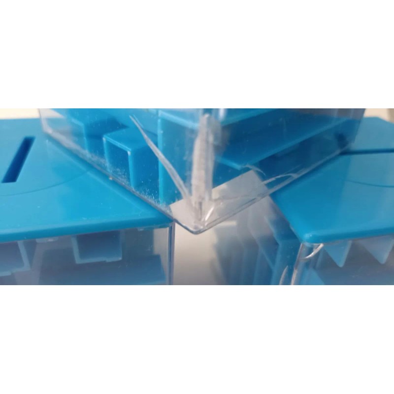 maze money box 3 Cubo Rompecabez Alcancia Laberinto Dinero(detalle Fisuras)